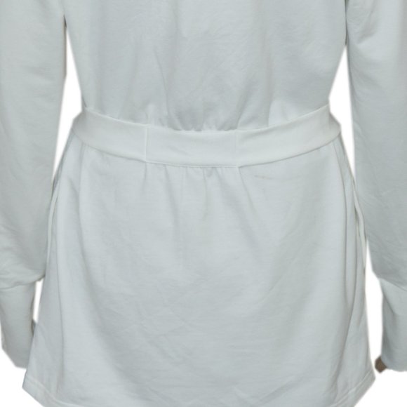 Lilly Pulitzer Luxletic Caspain Wrap White Easy Terry Drawcord - Picture 5 of 6